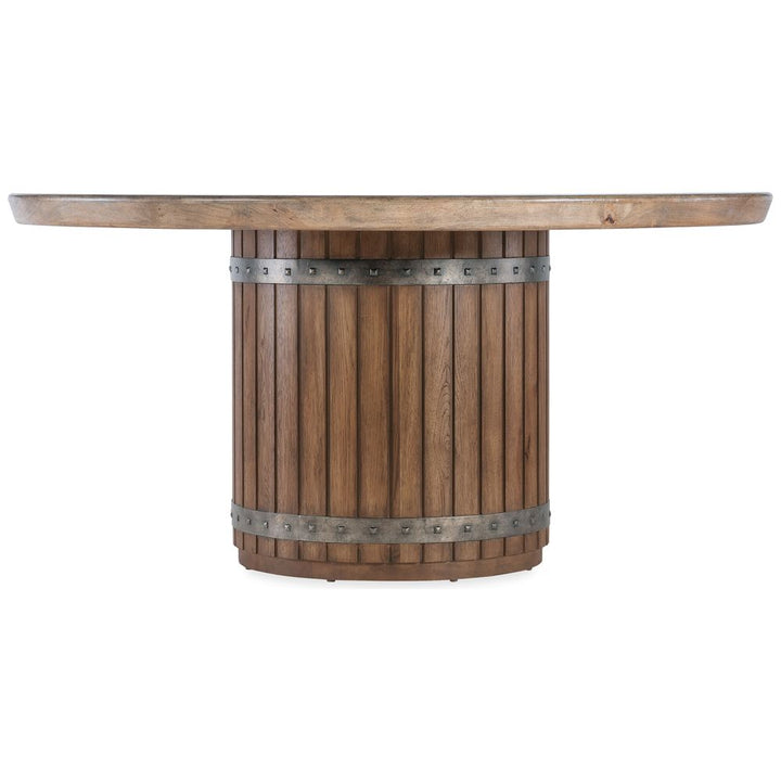 Dining Tables Terrace Row Round Dining Table - Dark Wood