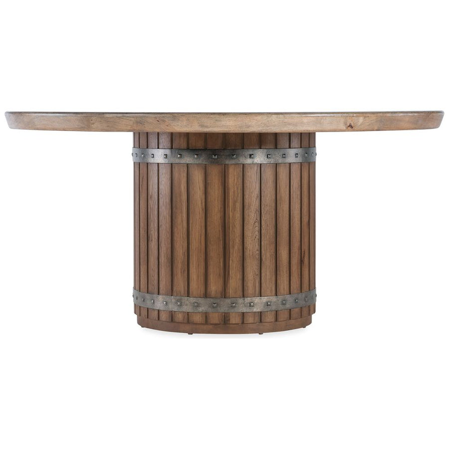 Dining Tables Terrace Row Round Dining Table - Dark Wood