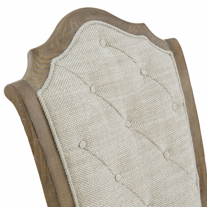 Rustic Patina Side Chair in Peppercorn Finish