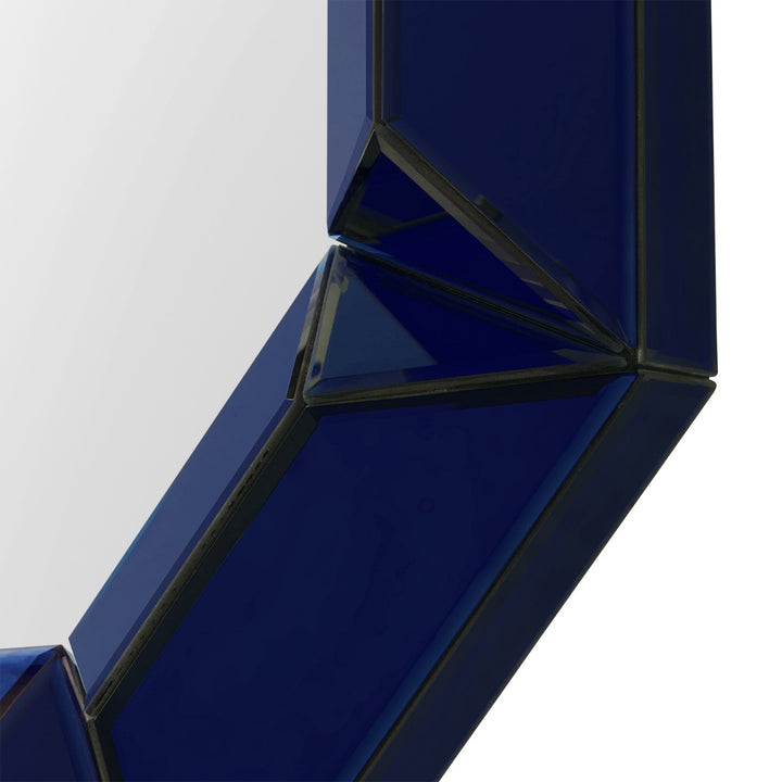 Romano Wall Mirror, Sapphire Blue