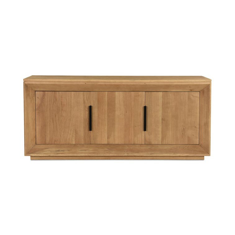 Angle Large Oak Sideboard-Moes-MOE-RP-1034-24-Sideboards & Credenzas-1-France and Son