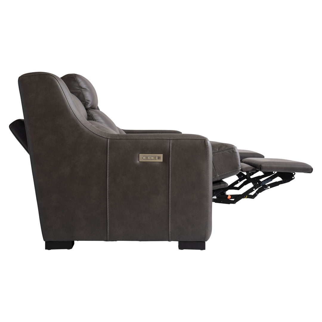 Germain Leather Power Motion Sofa Recliner