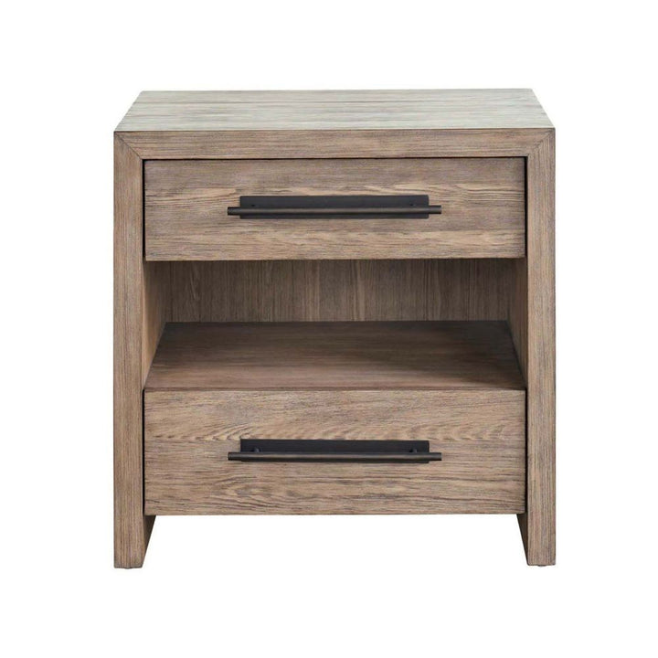 Boulder Two Drawer Nightstand