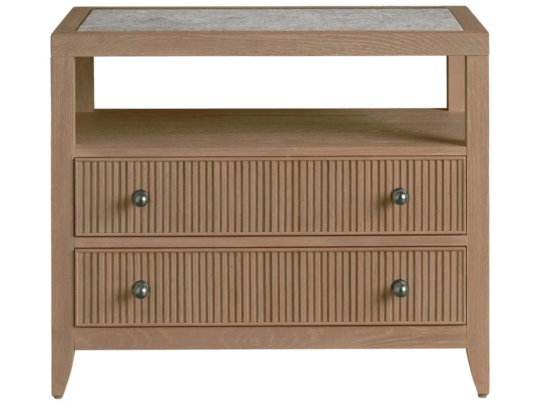 Carmen Two Drawer Nightstand