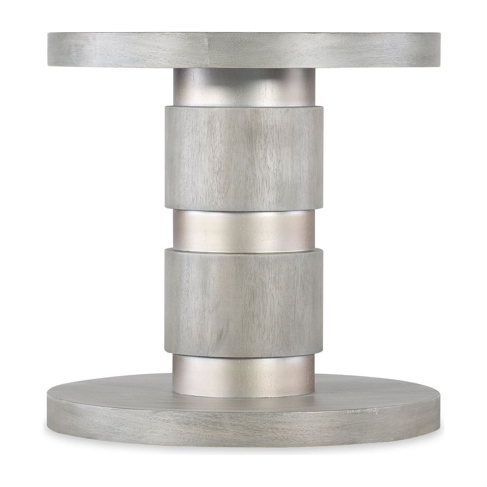 Side Tables Vibrance Guilded Accent Table - Grays