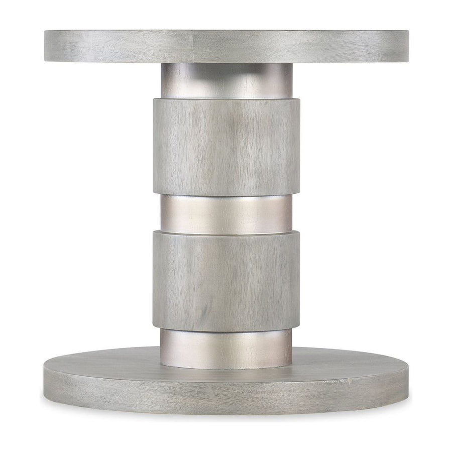 Side Tables Vibrance Guilded Accent Table - Grays