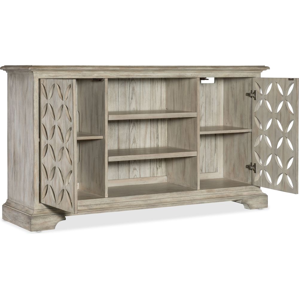 TV Stands & Media Consoles Commerce & Market Underhill Entertainment Console - Light Wood