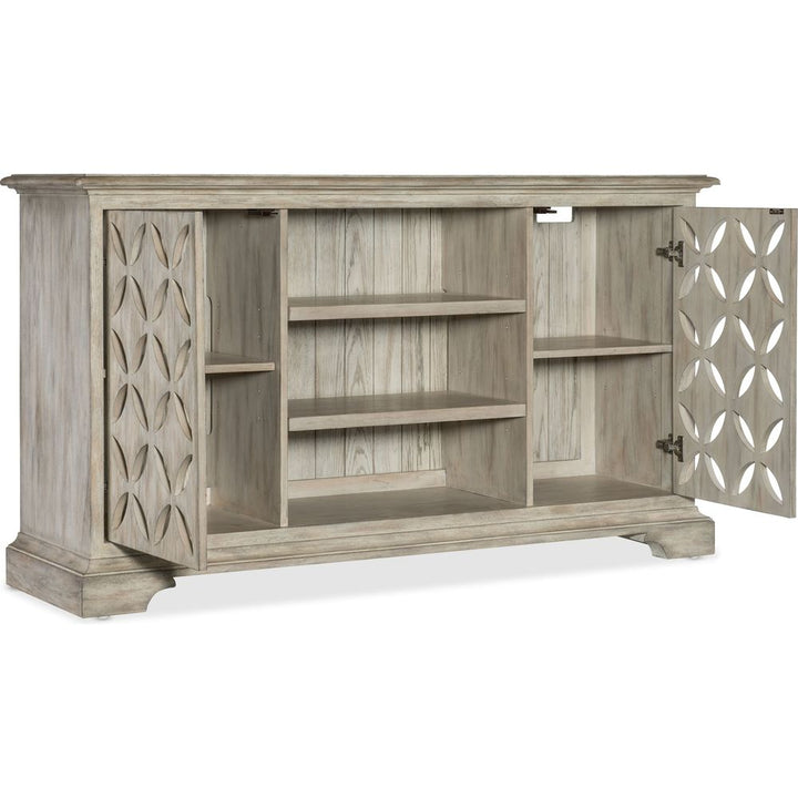 TV Stands & Media Consoles Commerce & Market Underhill Entertainment Console - Light Wood
