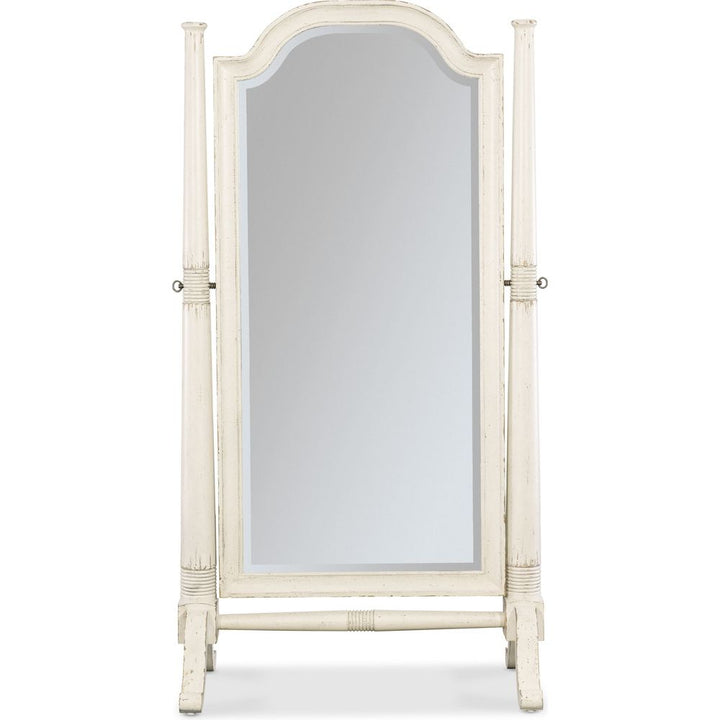 Standing Mirrors Americana Floor Mirror - Whites/Creams/Beiges