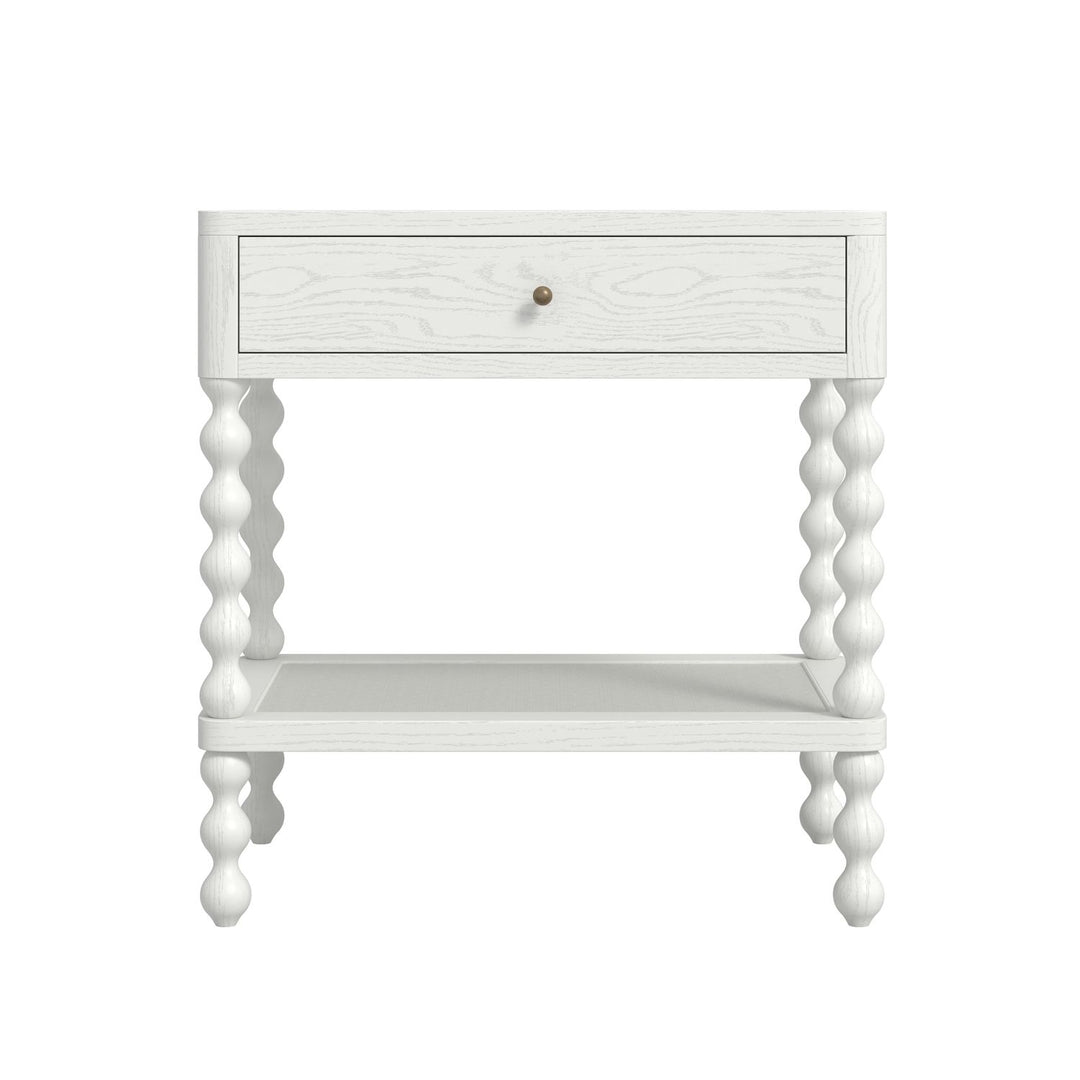 Haven Open Nightstand — Warm White