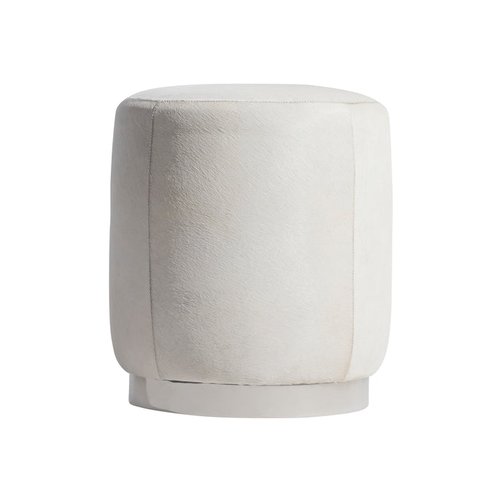 Ash Fabric Ottoman
