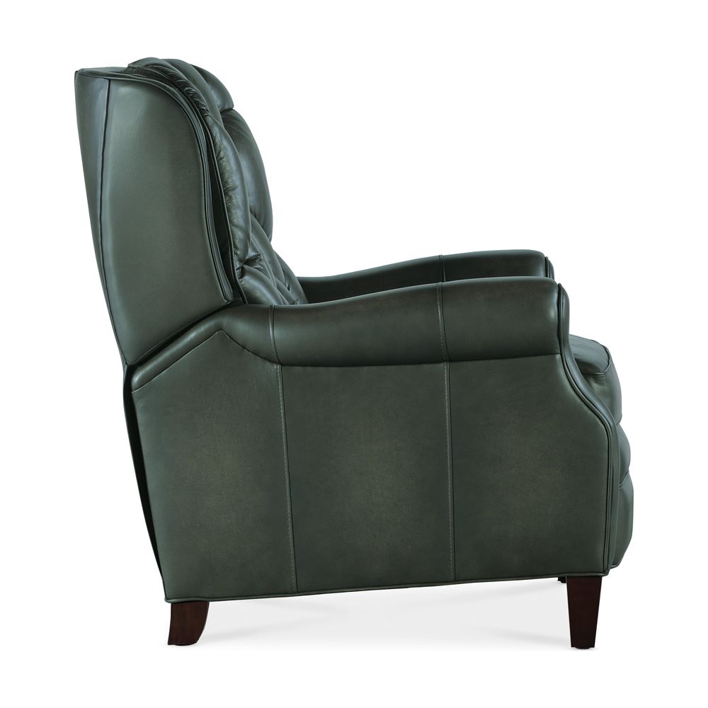 Lounge Chairs: Recliners Lorenzo Press Back Recliner - Green