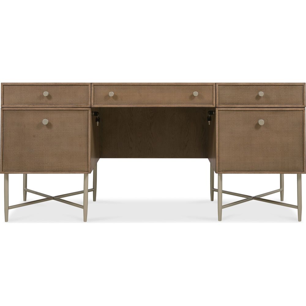 Desks Sonnet Executive Desk - Medium Wood