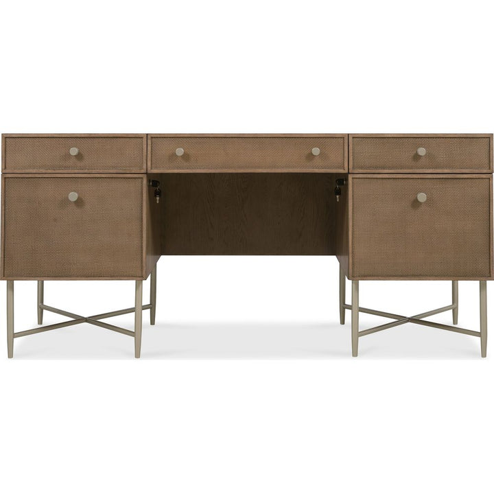 Desks Sonnet Executive Desk - Medium Wood