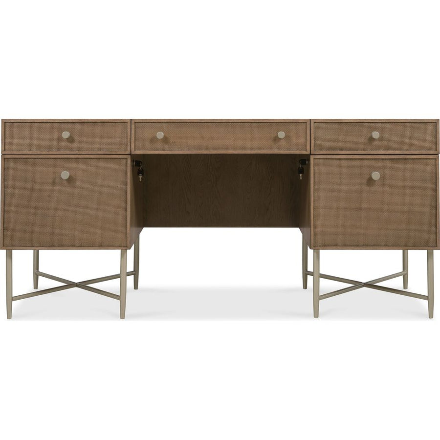 Desks Sonnet Executive Desk - Medium Wood