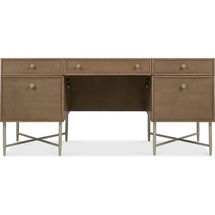 Desks Ballad Executive Desk - Medium Wood