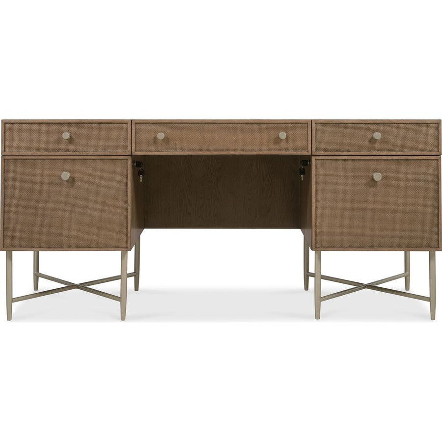 Desks Ballad Executive Desk - Medium Wood