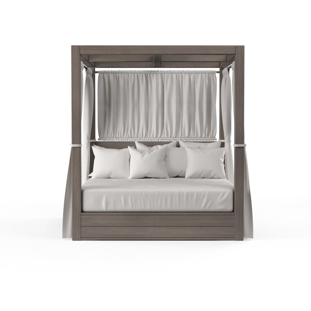 Outdoor Daybeds Laguna Resort King Daybed in Canvas Flax