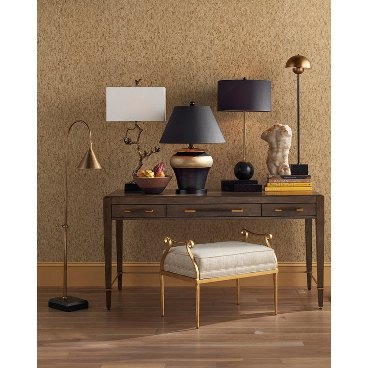 Shadows Brass Table Lamp