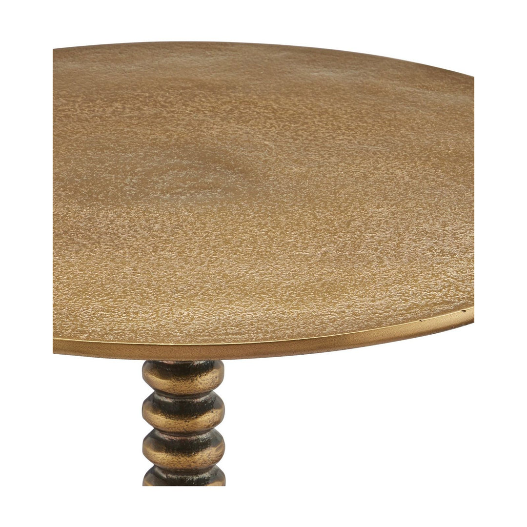 Dasari Brass Accent Table