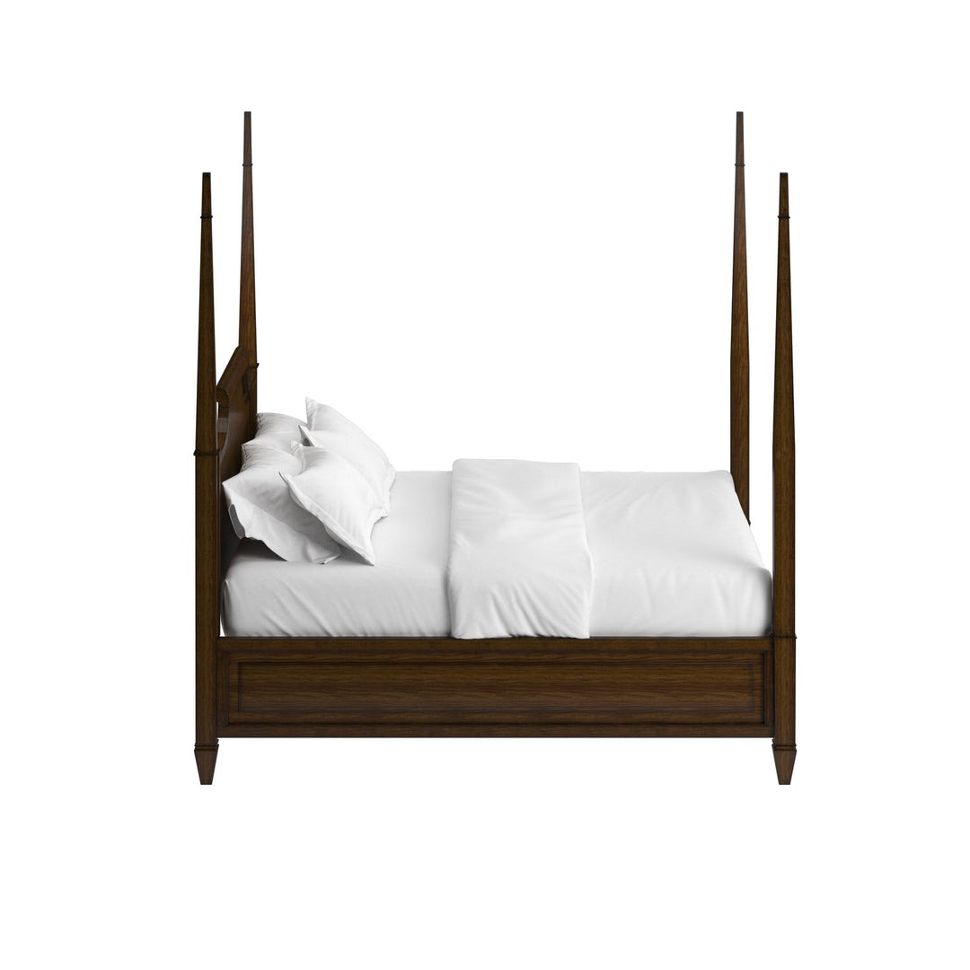 Eave Queen Panel Bed — Hazelnut