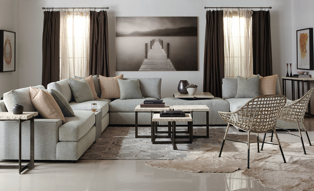 Hathaway Metal Console Table