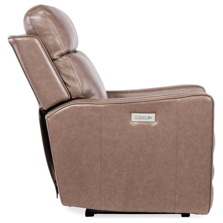 Fletcher Zero Gravity Power Recliner w/Power Headrest and Lumbar - Brown