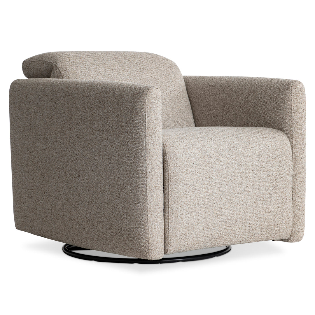 Livvy Fabric Power Motion Swivel Chair