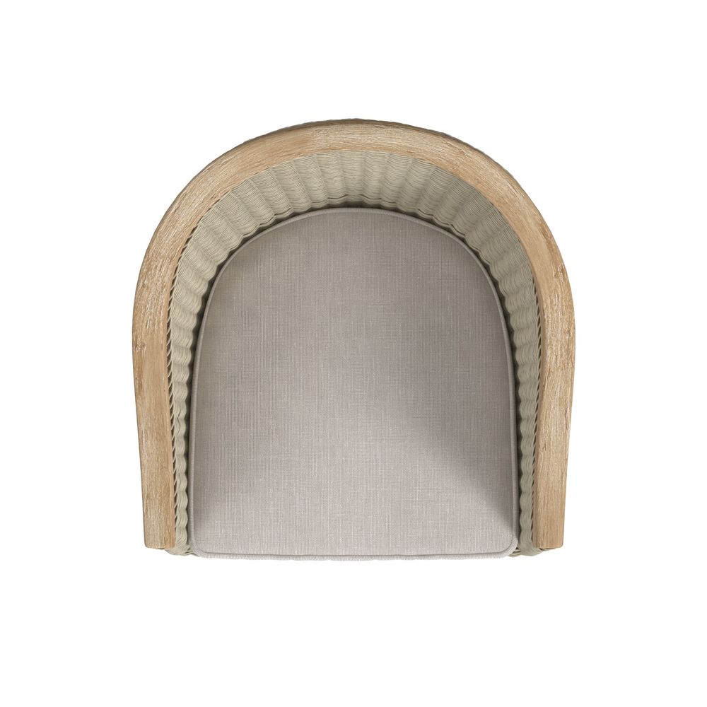 Cambria Dining Chair in Canvas Canvas w/ Self Welt