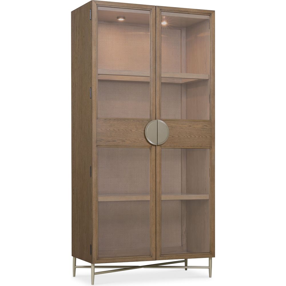 Ballad Display Cabinet - Medium Wood