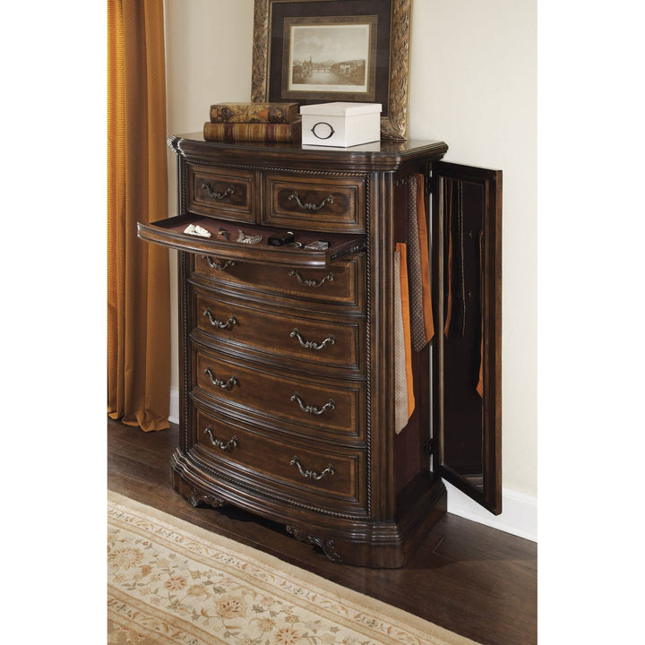 Valencia Drawer Chest - Brown