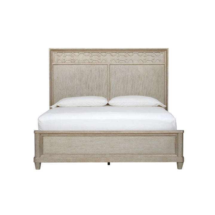 Morrissey King Cashin Panel Bed - Silver