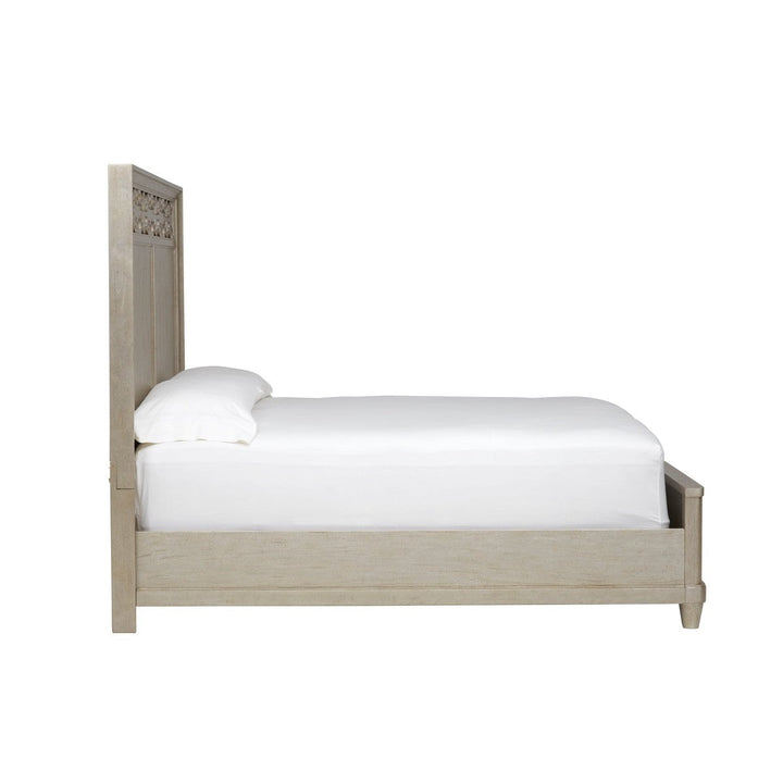 Morrissey King Cashin Panel Bed - Silver