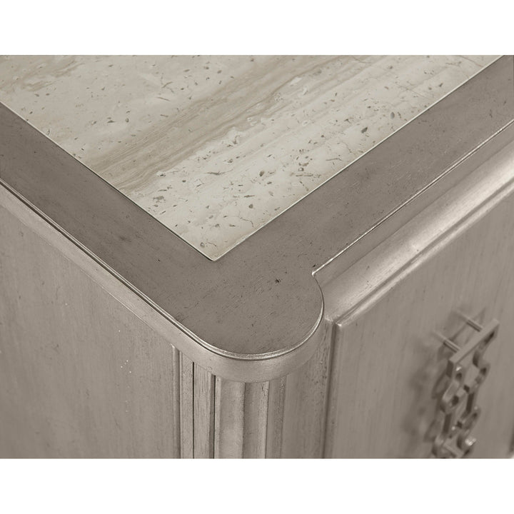 Morrissey Eccles Credenza - Bezel - Silver