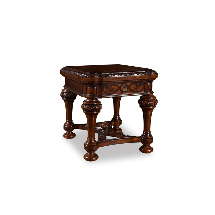 Valencia End Table - Brown