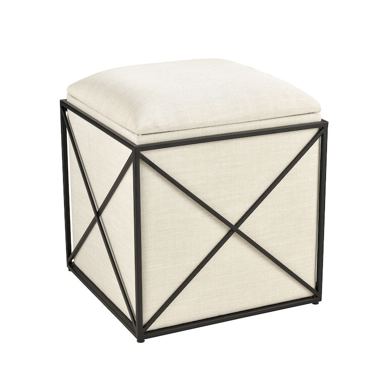 Axel Ottoman-Elk Home-ELK-S0035-10188-Stools & Ottomans-2-France and Son
