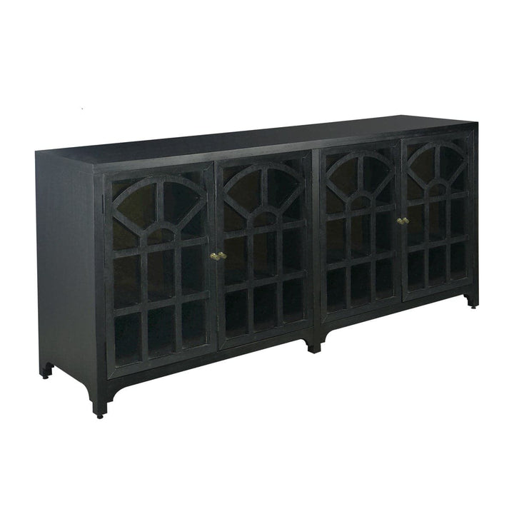 Conrad Credenza - Kettle Black-Elk Home-ELK-S0075-10269-Bookcases & Cabinets-2-France and Son