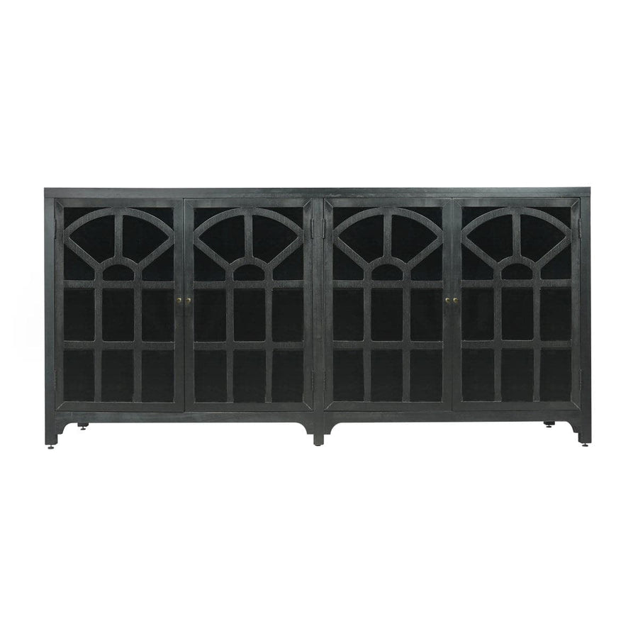 Conrad Credenza - Kettle Black-Elk Home-ELK-S0075-10269-Bookcases & Cabinets-1-France and Son