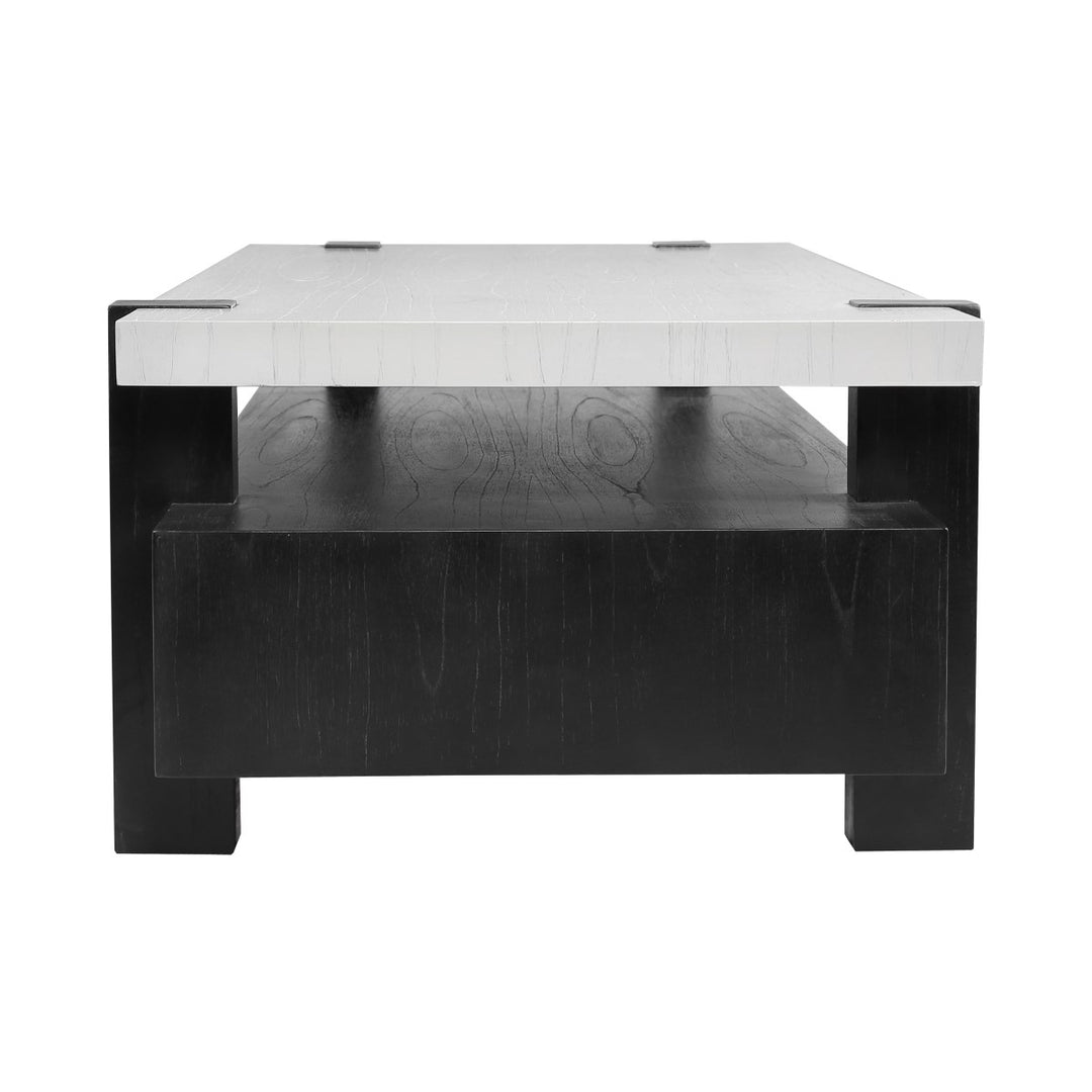 Riviera Coffee Table - Checkmate Black-Elk Home-ELK-S0075-9874-Coffee Tables-3-France and Son