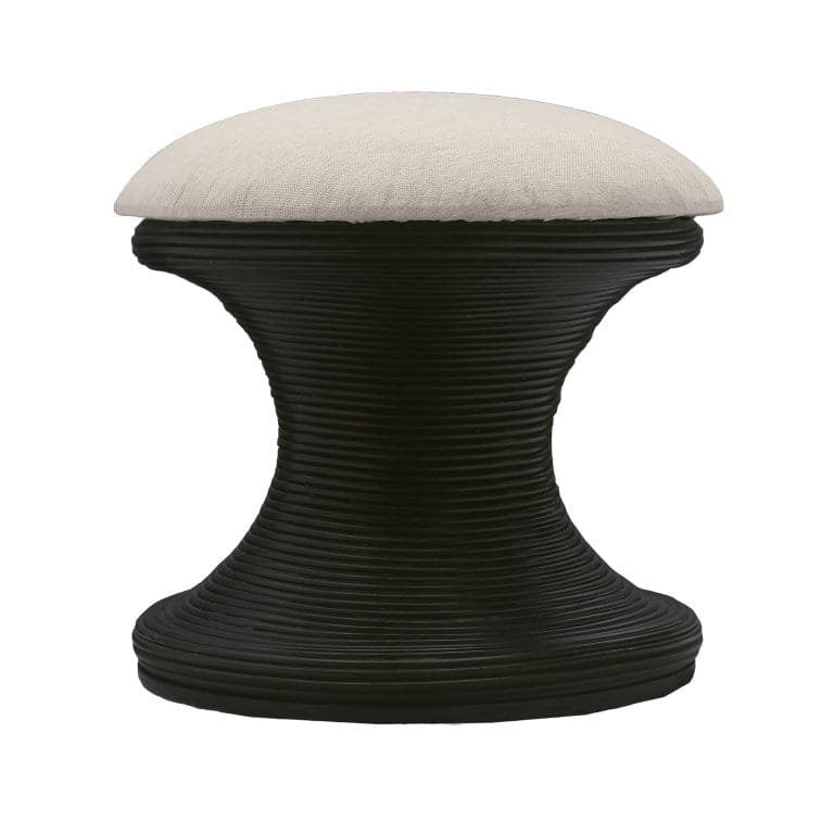 Raven Stool-Elk Home-ELK-S0075-9940-Stools & OttomansDesigner Ebony-Cream-4-France and Son