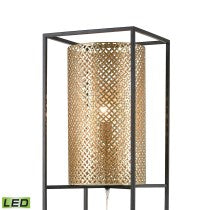 Gavia 60'' High 1-Light Floor Lamp - Antique Gold - Includes LED Bulb-Elk Home-ELK-S019-7276-LED-Floor Lamps-2-France and Son