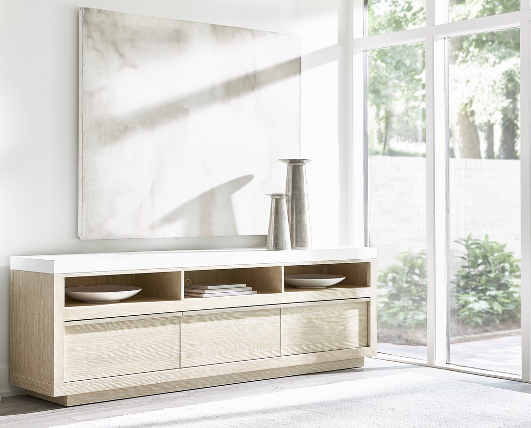 Solaria Entertainment Credenza with 3 Drawers
