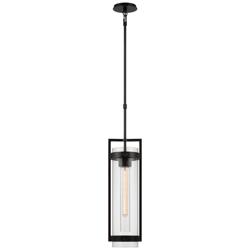 Keanu Medium Hanging Lantern-Visual Comfort-VISUAL-S 5762AI-CG-Pendants-1-France and Son