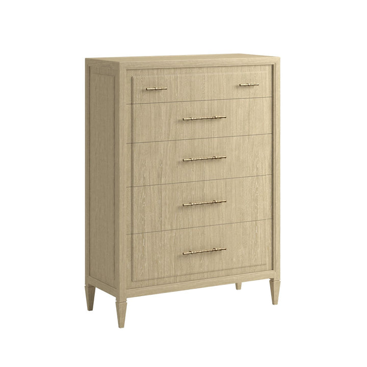 Eave 5 Drawer Chest — Sundrenched Oak