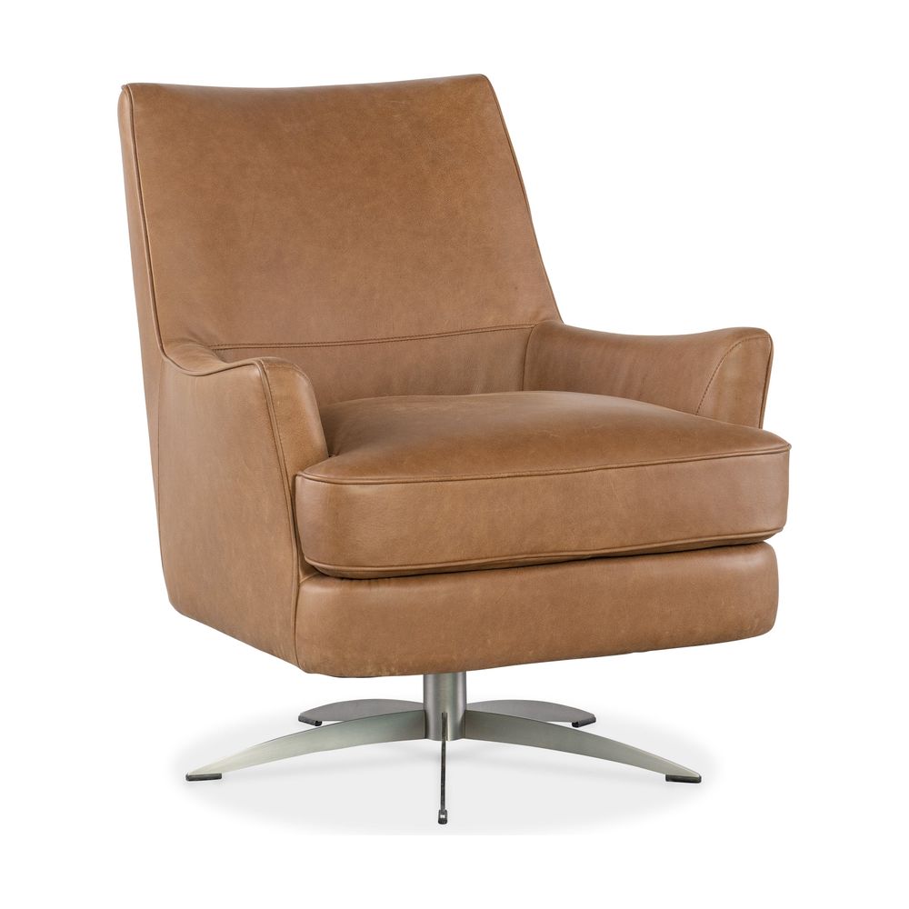 Lounge Chairs Landon Swivel Chair - Brown
