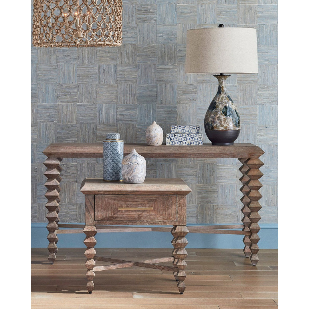 Saranya Light Pepper Console Table