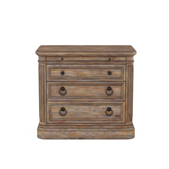 Architrave Nightstand - Brown