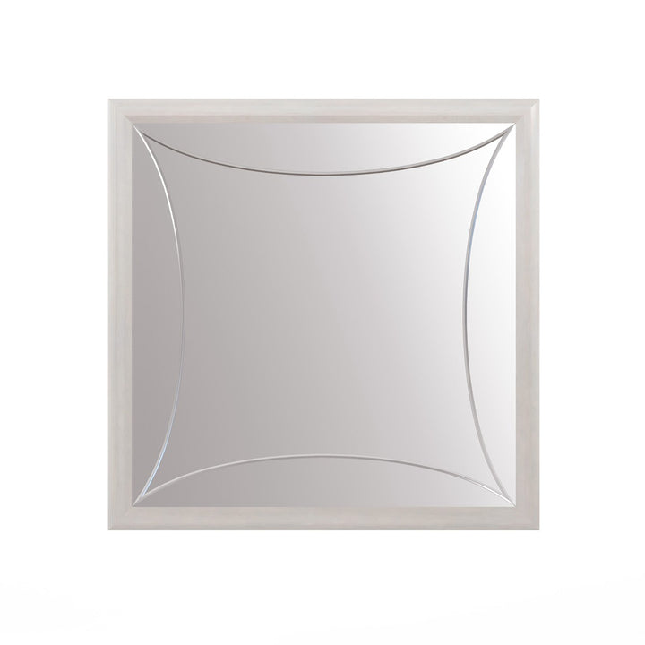 Mezzanine Square Mirror - Grey