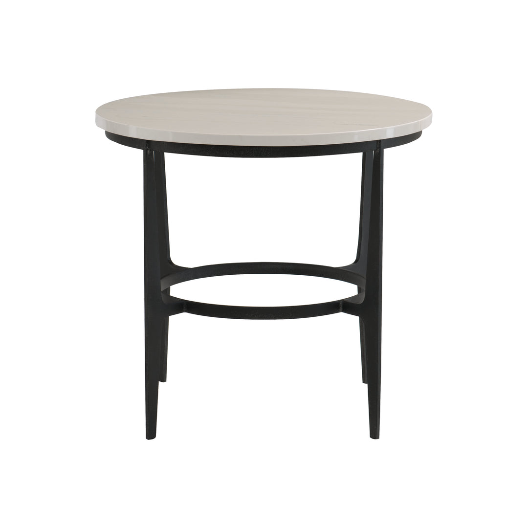 Avondale Round Metal End Table