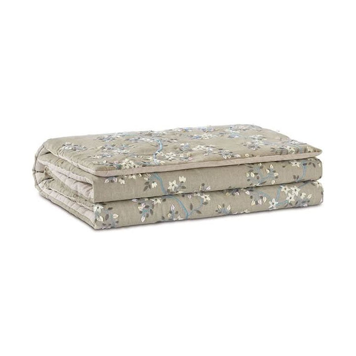 Bedding: Bed Scarves Oasis Emdroided Bed Scarf